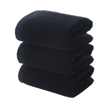 Hot Sale Black Salon Water Towel Wholesale Hair Salon Towel